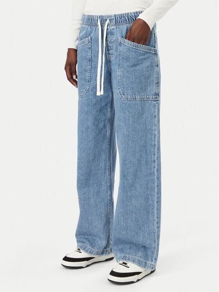 Billabong Jeansy Zonte Denim EBJDP03008 Niebieski Wide Leg. Niebieskie jeansy Billabong, m, bez wzorów. Za 312.99 zł.