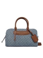 MICHAEL Michael Kors Torebka Jet Set 30S6GTVS6C Niebieski. Niebieskie torebki klasyczne MICHAEL Michael Kors, bez wzorów, z materiału, bez dodatków. Za 1,369.00 zł.