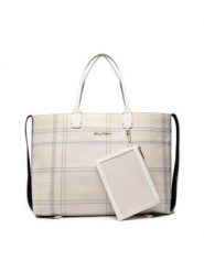 Torebka Tommy Hilfiger. Niebieskie torebki klasyczne TOMMY HILFIGER, bez wzorów, bez dodatków. Za 649.99 zł.