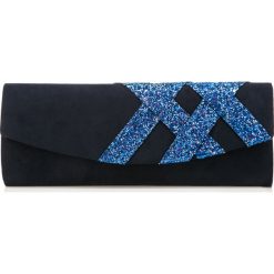 Torebka damska. Niebieskie torby na ramię Wittchen, bez wzorów, z materiału, wizytowe, do ręki, bez dodatków. W wyprzedaży za 99.90 zł.