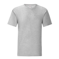 Koszulka Unisex Dla Dorosłych Iconic Heather. Szare bluzki FRUIT OF THE LOOM, l, bez wzorów, sportowe, bez kołnierzyka, bez ramiączek. Za 33.99 zł.