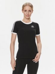 Adidas T-Shirt adicolor Classics 3-Stripes GN2900 Czarny Regular Fit. Czarne t-shirty Adidas, bez wzorów, z bawełny, bez kołnierzyka, bez ramiączek. Za 89.99 zł.