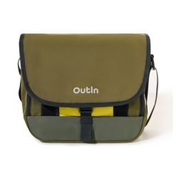 Torba na kawę Flex Messenger | Wodoodporna | Na ramię | Kieszeń na tablet 11. Zielone torby na ramię OUTIN, bez wzorów, z nylonu, biznesowe, na ramię, bez dodatków. Za 449.96 zł.