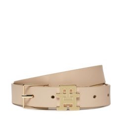 Pasek Damski Tommy Hilfiger. Białe paski TOMMY HILFIGER, bez wzorów. Za 269.99 zł.