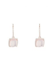 DIAMOND & CO Złote kolczyki "Hobart" z diamentami rozmiar: onesize. Różowe kolczyki Diamond & Co, z diamentem, złote, z zapięciem typu bigiel. Za 2,435.99 zł.