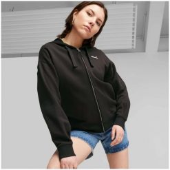 Puma Bluza Her Fz Tr 67600301. Czarne bluzy Puma, bez wzorów, bez kaptura. Za 157.99 zł.