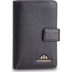 Duży Portfel Damski WITTCHEN - 13-1-047-R1 Black. Czarne portfele Wittchen, bez wzorów, ze skóry. W wyprzedaży za 209.00 zł.