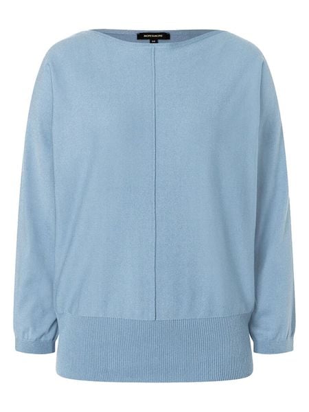 More & More Sweter w kolorze błękitnym rozmiar: 44. Niebieskie swetry More & More, s, bez wzorów, z wiskozy, bez ramiączek. Za 86.99 zł.