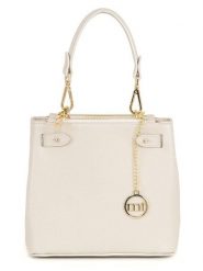 Mia Tomazzi Skórzana torebka "Beccaria" w kolorze beżowym - 42 x 30 x 10 cm rozmiar: onesize. Brązowe torby na ramię Mia Tomazzi, bez wzorów, z materiału, przez ramię, bez dodatków. Za 382.99 zł.