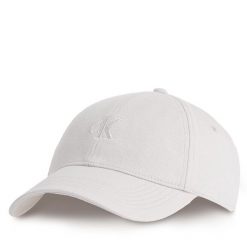 Czapka z daszkiem Calvin Klein. Białe czapki Calvin Klein, bez wzorów. Za 109.99 zł.