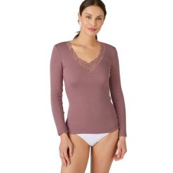 Koszulka damska Damart Thermolactyl. Czerwone bluzki DAMART, bez wzorów, bez ramiączek. Za 219.00 zł.