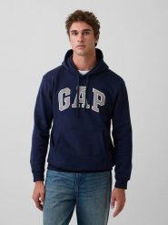 GAP Bluza w kolorze granatowym rozmiar: XL. Niebieskie bluzy GAP, xl, bez wzorów, z kapturem. Za 110.04 zł.