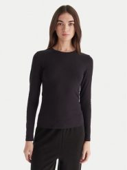 Hunkemöller Bluzka Soft 302729 Czarny Slim Fit. Czarne bluzki Hunkemöller, xs, bez wzorów, z bawełny, bez kołnierzyka, bez ramiączek. Za 89.99 zł.