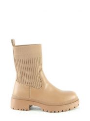 Sixth Sens Botki w kolorze brązowym rozmiar: 39. Brązowe botki Sixth Sens, bez wzorów, z materiału, bez obcasa, bez zapięcia. Za 95.92 zł.