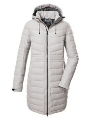 Killtec Płaszcz pikowany "KOW 96" w kolorze jasnoszarym rozmiar: 46. Szare płaszcze Killtec, m, bez wzorów, bez kaptura. Za 308.18 zł.