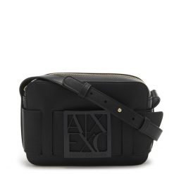 Armani Exchange Torba przez ramię Armani Exchange czarny - sztuczna skóra Torby na ramię 1 ct Czarny Damski. Czarne torby na ramię Armani Exchange, bez wzorów, z materiału, eleganckie, na ramię, bez dodatków. Za 514.99 zł.