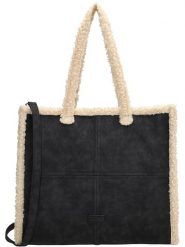 Beagles Torebka "Laredo" w kolorze czarnym - 38 x 32 x 12 cm rozmiar: onesize. Czarne torby na ramię Beagles, bez wzorów, z materiału, przez ramię, bez dodatków. Za 143.56 zł.