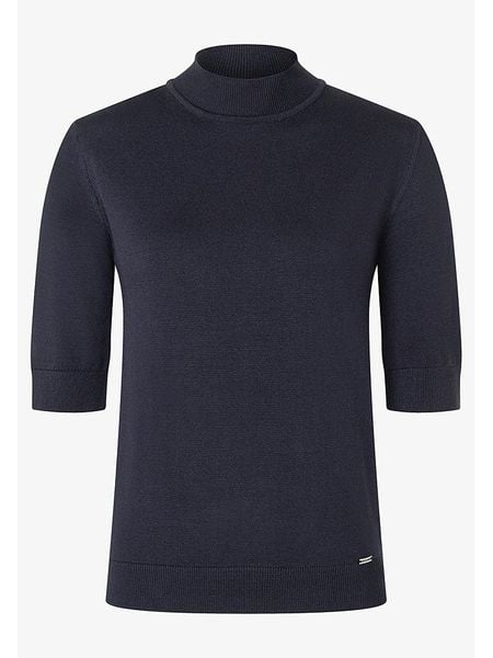 More & More Sweter w kolorze granatowym rozmiar: 34. Niebieskie swetry More & More, s, bez wzorów, z wiskozy, bez ramiączek. Za 135.17 zł.