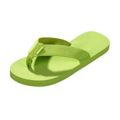 Beco Urban klapki unisex - limonkowe. Zielone klapki 47 Brand, bez wzorów, bez obcasa, na płaskiej podeszwie. Za 183.99 zł.