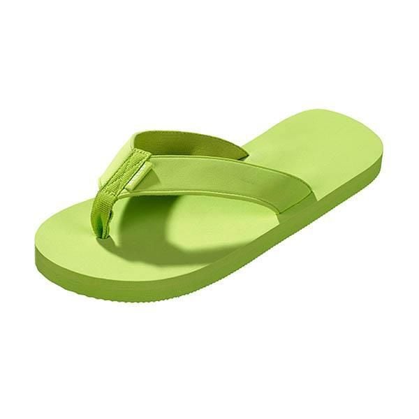 Beco Urban klapki unisex - limonkowe. Zielone klapki 47 Brand, bez wzorów, bez obcasa, na płaskiej podeszwie. Za 183.99 zł.