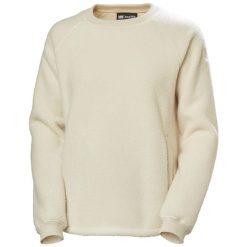 Damski polar Helly Hansen Escape Teddy. Białe swetry Helly Hansen, bez wzorów, z polaru, bez ramiączek. Za 425.50 zł.