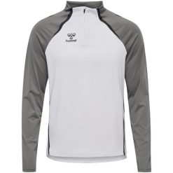 Treningowy top Hummel Lead 2.0. Białe swetry Hummel, na zimę, bez wzorów, z tkaniny, bez ramiączek. Za 209.00 zł.