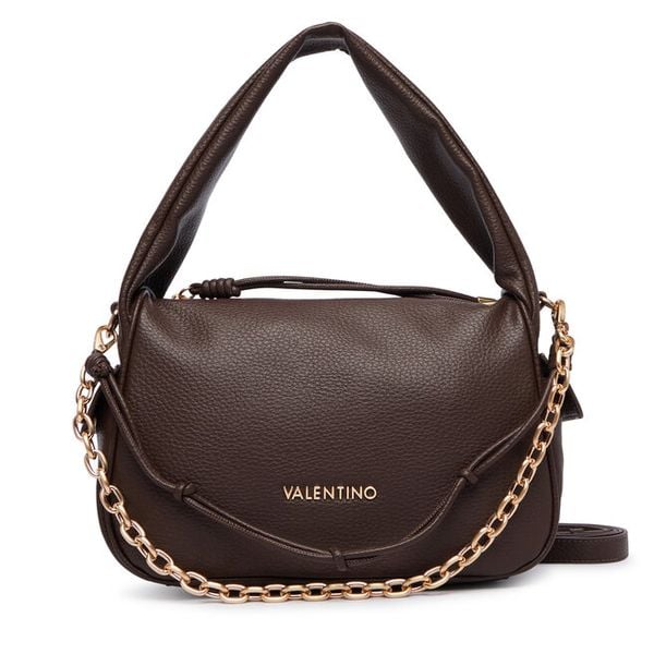 Torebka Valentino. Brązowe torebki klasyczne Valentino, bez wzorów, bez dodatków. Za 679.99 zł.