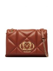 LOVE MOSCHINO Torebka JC4041PP0PLC0208 Brązowy jasny. Brązowe torebki klasyczne Love Moschino, bez wzorów, ze skóry, bez dodatków. Za 1,029.00 zł.