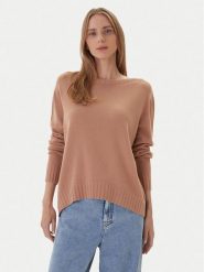 Kontatto Sweter 3M0808C Beżowy Relaxed Fit. Brązowe swetry Kontatto, m, bez wzorów, z syntetyku, bez ramiączek. Za 319.99 zł.