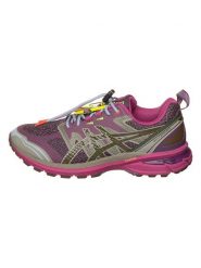 Asics Sneakersy "TERRAIN" w kolorze różowo-fioletowym rozmiar: 44. Różowe trampki Asics, bez wzorów, bez zapięcia. Za 366.95 zł.