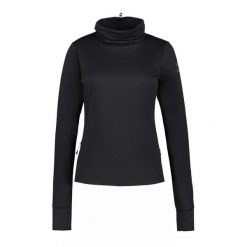 Damska sportowa koszulka z długim rękawem Rukka Multia. Czarne koszulki sportowe Rukka, bez wzorów, bez ramiączek, do biegania. Za 197.00 zł.