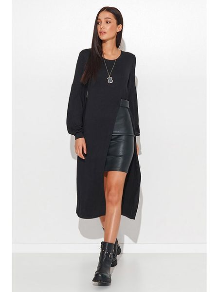 Nominou Sukienka w kolorze czarnym rozmiar: 36. Czarne sukienki Nominou, bez wzorów, ze skóry, z asymetrycznym kołnierzem, bez ramiączek, midi, asymetryczne. Za 306.95 zł.