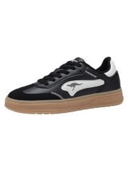 Kangaroos Sneakersy "K-GW Heaven OG" w kolorze czarno-białym rozmiar: 40. Białe trampki KangaROOS, bez wzorów, bez zapięcia. Za 154.43 zł.