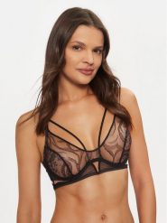 Chantelle X Biustonosz z fiszbiną Ester Manas C019M9 Czarny. Czarne biustonosze Chantelle X, bez wzorów, z syntetyku. Za 309.99 zł.