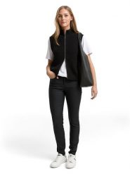 Tom Tailor Dżinsy - Skinny fit - w kolorze czarnym rozmiar: W30/L32. Czarne jeansy Tom Tailor, l, z aplikacjami, z podwyższonym stanem. Za 96.60 zł.