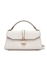 Guess Torebka Queensland HWVG96 55200 Écru. Torebki klasyczne Guess, z aplikacjami, ze skóry, bez dodatków. Za 589.99 zł.
