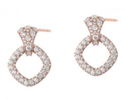 Kolczyki z mosiądzu pozłacane z cyrkoniami. Kolczyki Artelioni, z cyrkonią, pozłacane. Za 179.00 zł.