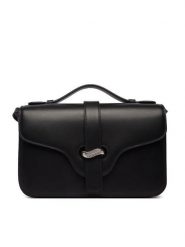 Emporio Armani Torebka EW004419 AF25356 UC001 Czarny. Czarne listonoszki Emporio Armani, bez wzorów, ze skóry, bez dodatków. Za 2,219.00 zł.