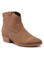 Jenny Fairy Botki WYL2691-1 Czarny. Czarne botki Jenny Fairy, bez wzorów, ze skóry, bez obcasa, na płaskiej podeszwie, bez zapięcia. Za 103.99 zł.