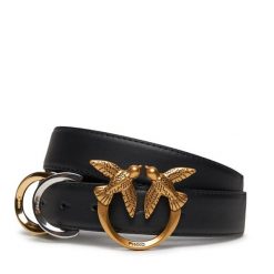 Pasek Damski PINKO. Czarne paski Pinko, bez wzorów. Za 389.99 zł.