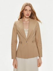 Marciano Guess Marynarka 4YGN04 7124A Beżowy Slim Fit. Brązowe marynarki i żakiety Marciano Guess, z aplikacjami, z bawełny. Za 549.99 zł.