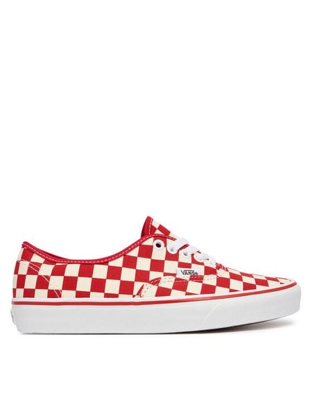 Vans Tenisówki Authentic VN000EGAR301 Czerwony. Czerwone trampki Vans, bez wzorów, z materiału, bez zapięcia. Za 239.99 zł.