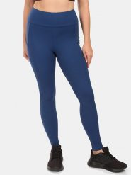 Kilpi Legginsy sportowe "Alexo" w kolorze granatowym rozmiar: 46. Niebieskie legginsy Kilpi, bez wzorów, z materiału. Za 173.99 zł.