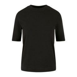 Koszulka damska Urban Classics Classy. Czarne koszulki sportowe Urban Classics, bez wzorów, bez ramiączek. Za 102.00 zł.