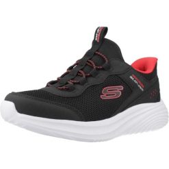Buty SKECHERS BOUNDER PRO Czarny. Czarne trekkingi Skechers, z syntetyku, trekkingowe. Za 213.93 zł.