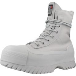 Buty CONVERSE CHUCK TAYLOR ALL STAR LUGGED 2.0 WATERPROOF Szary. Szare trampki Converse, bez wzorów, ze skóry ekologicznej, bez zapięcia. Za 614.65 zł.