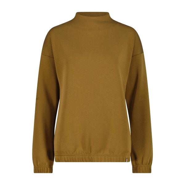 Damska bluza ze stójką CMP. Brązowe bluzy CMP, m, bez wzorów, z satyny, bez kaptura. Za 249.00 zł.