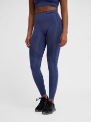 Damskie legginsy bezszwowe Hummel MT Shaping. Niebieskie legginsy Hummel, l, bez wzorów, z elastanu. Za 168.00 zł.