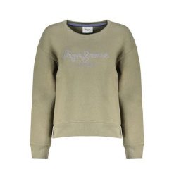 Bluza damska Pepe Jeans Frida. Zielone bluzy Pepe Jeans, l, bez wzorów, z jeansu, bez kaptura. Za 339.85 zł.
