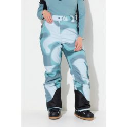 Damskie Spodnie narciarskie HYPRAR wodoodporne paski na rzep. Zielone spodnie narciarskie Ulla Popken, plus size, bez wzorów, z materiału, narciarskie. Za 633.99 zł.